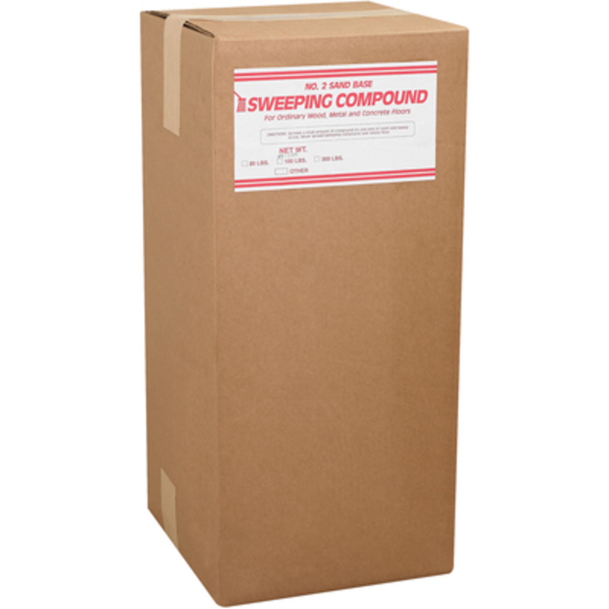 Gritless Sweeping Compound - 50 lb. Bag 1/CS, Color Family Brown, Model# SWEEP1050
